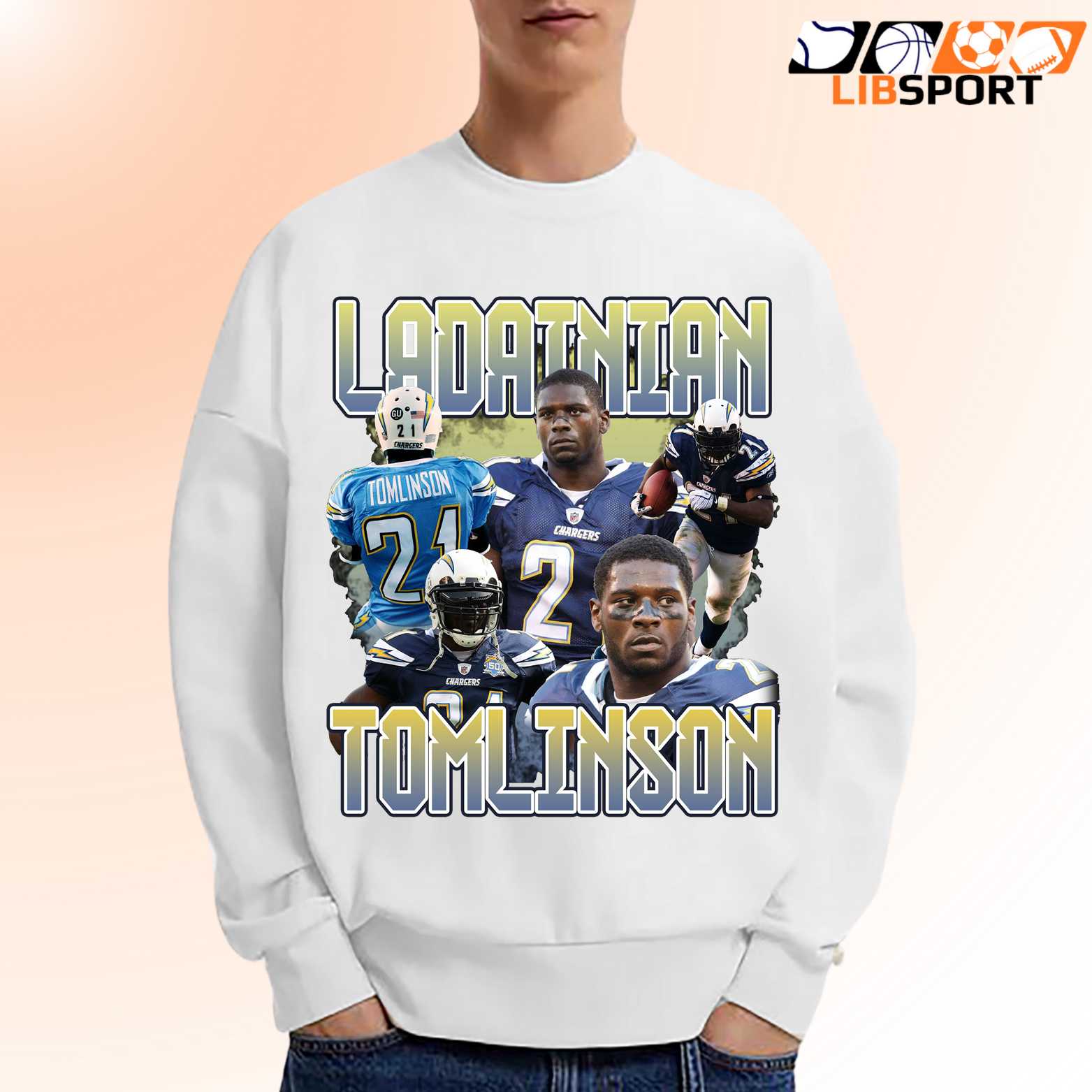 Ladainian Tomlinson T Shirt, San Diego Chargers Tee, Nfl Graphic Shirt